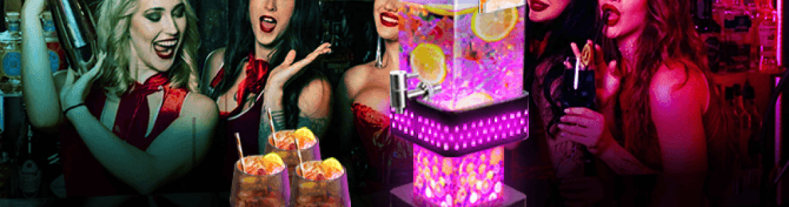 Make Wonderfull Party with Nurluce LED Margarita Tower Dispenser