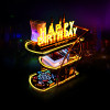 LED Bar Cart