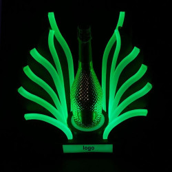 Custom logo nightclub service remote RGB LED lamp bottle demonstrator New bar Wine demonstrator