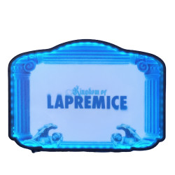 Customized Bar Party High Quality  Rechargeable Led Message Sign board New  Led Bottle Presenter