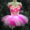 2023  new design Fancy LEF TuTu Dress Ballroom Dance Costume Club Stage Dancer Suit