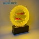 Customized Nightclub Bar LED Promotional Supplies LED Bar Fruit Tray Custom Logo Color Changing Luminous Led Fruit Tray Restaurant Hotel Bar Nightclub Waterproof Portable Light Up Led Dishes Plate