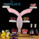 Customized Nightclub Bar LED Promotional Supplies LED Bar Fruit Tray Stainless steel bar supplies nightclub KTV luminous fruit tray rack LED creative snacks snack snack plate