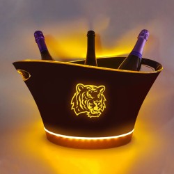 Waterproof Champagne 5l Large Capacity Champagne Wine Drinks Beer Led Ice Bucket For Party Home Bar