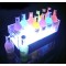 acrylic material wine bottle ice bucket Night Club Champagne LED Ice Bucket