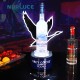 Customized Nightclub Bar LED Promotional Supplies LED Bottle Glorifier Customization Grey Goose Bottle Led illuminated Acrylic Liquor Bottle Holder Display Stand For Wine Beer
