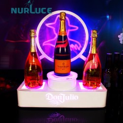 DON JULIO 1942 Tequila Bottle Presenter Glow Bar Champagne Wine Bottle Glorifier Display VIP Service for Nightclub Party Lounge