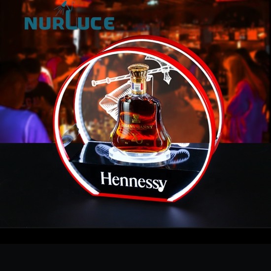 Customized Nightclub Bar LED Promotional Supplies LED Bottle Glorifier New Party supplies Nightclub Bottle Glorifier Display stand LED Vip Champagne Bottle Service Presenter