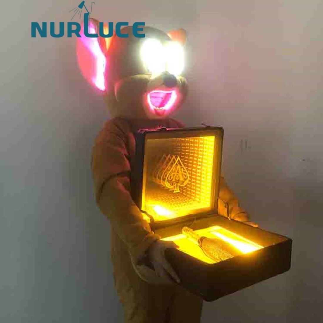 Nurluce LED Briefcase Classic Design For Nightclub Bottle Service Led ...