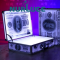 Nightclub Vip Table Service LED US Dollar 100 Suitcase Currency Bill Carrier Box Lighted Banknote Briefcase Bottle Presenter