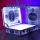 Customized Nightclub Bar LED Promotional Supplies LED Briefcase Nightclub Vip Table Service LED US Dollar 100 Suitcase Currency Bill Carrier Box Lighted Banknote Briefcase Bottle Presenter