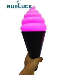 hot new popular Club Bar party Event Champagne bottle topper rechargeable laser led bottle Flash Stick LED Sparkler Strobe Baton