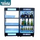 Customized Nightclub Bar LED Promotional Supplies LED Bottle Cabinet Luxury luminous foreign wine display rack LED whiskey champagne bottles display cabinet wine wall holder wedding stand