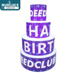 Vip Bottle Glorifier Bottle Present Display Service Happy birthday LED cake Bottle Presenter american dollar bill board express