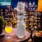 Custom Club Party Restaurant 2L Led ice tube tap Beverage Juice Drink Dispenser draft Beer Wine Tower