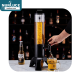 Customized Nightclub Bar LED Promotional Supplies LED Drink Tower Party bar Clear Plastic Self-catering Cold Drink Dispenser with tap Commercial Juice machine Beer Tower Dispenser 3 liters