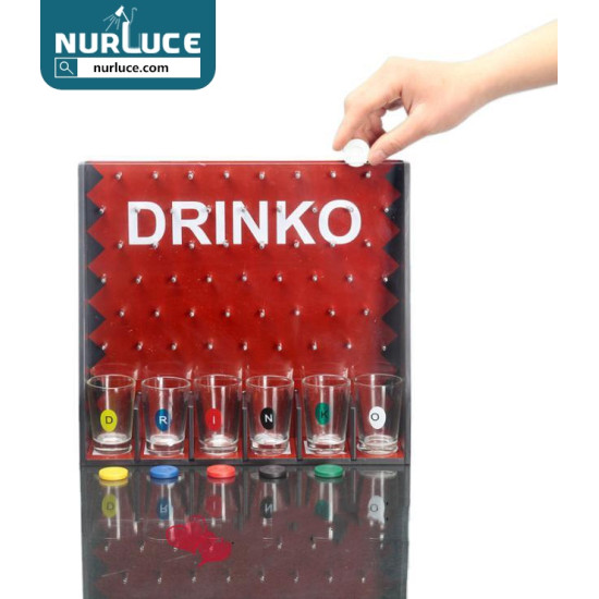 Nurluce Beer Pressure Games Factory custom fun social party adult bar drink shot drinking game