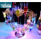 2022 Hot selling!  LED Lighted  heart shape lshot Glass Flight Tray Display Stand