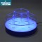 Custom Nightclub Round LED Light Up Serving Tray Acrylic Service Tray VIP Shot Glass Holder for wholesale