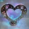 New Crystal 12 Shots Light Up Metal Rack Led Display Heart Stand Bullet Cup Tray for Night Club Bar Party LED Shot Glass Holder
