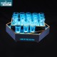 Customized Nightclub Bar LED Promotional Supplies LED Shot Tray Rodnn 9A82 Bar supplies LED Shot Glass Serving Tray