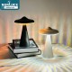 Customized Nightclub Bar LED Promotional Supplies Bar Table Lamps Howlighting UFO Mushroom Desk Lamp Camping Atmosphere Light Night Light Bar Restaurant Dimmer Rechargeable LED Table Lamp