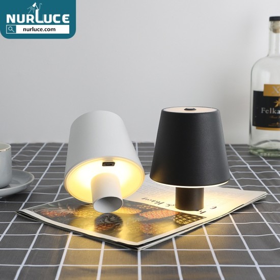 Customized Nightclub Bar LED Promotional Supplies Bar Table Lamps Usb charging desk lamp bar light wine bottle removeable creative night table lamps dimmable touch switch table light