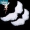 Kids Adult Party Swallow White Angel Feather Wings Halo Magic Wands Cosplay Elastic Straps Wedding Halloween Christmas Birthday