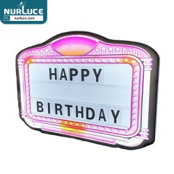 Custom Message Board Bottle Presenter Bottle Cloud modeling Service VIP Service logo led Letter Board Glorifier Display