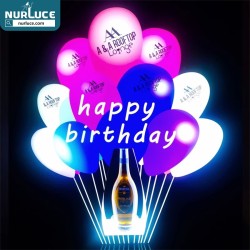 LED Balloon Bottle Presenter Balloons Glorifier Display for DJ Disco Events Party Lounge Bar Night Club LED VIP Bottle Carrier