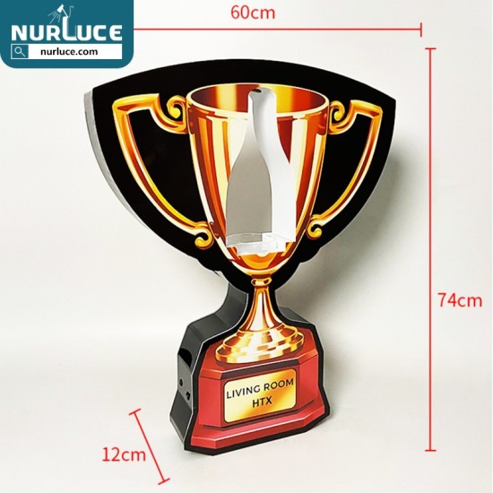 Customized Nightclub Bar LED Promotional Supplies LED Bottle Presenter custom  creative design led VIP Service LED trophy Bottle Presenter  wine display holder stand For Night Club