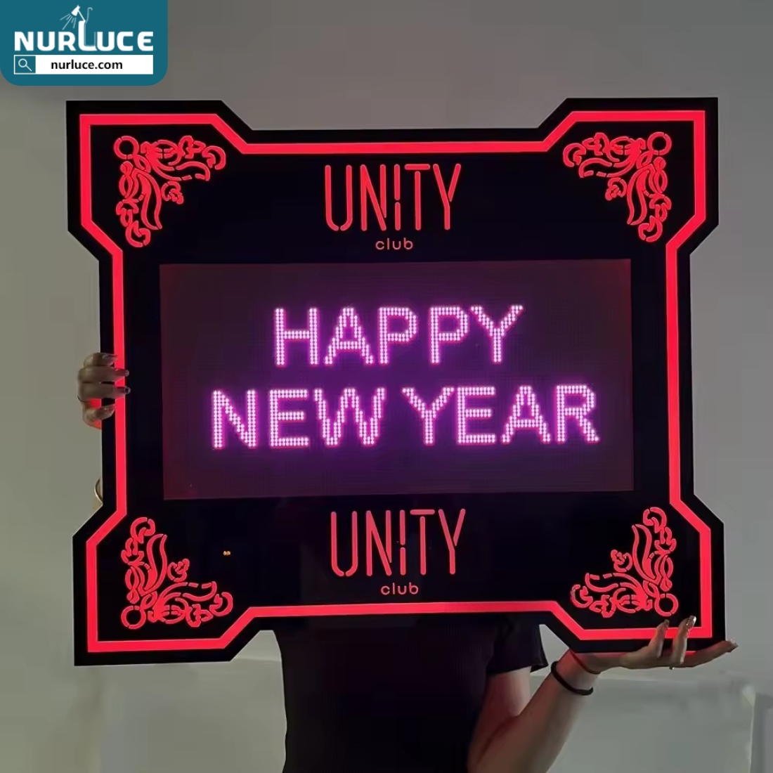 Vip Shot Display Led Nurluce LED Marquee Board Bar Phone APP Programmable Digital Screen VIP ...