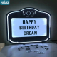 Customized Nightclub Bar LED Promotional Supplies LED Marquee Board Custom Happy Birthday Nightclub LED Marquee Message Board Sign Bottle Presenter VIP Service Letters