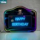 Customized Nightclub Bar LED Promotional Supplies LED Marquee Board Custom VIP Service App Control Message Board Led Digital Electronic screen bottle presenter for Restaurant Bar Lounge Nightclub