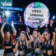 Customized Nightclub Bar LED Promotional Supplies LED Marquee Board Customized Logo LED Globe Marquee Message Board VIP Service Round Letters Sign Light Box for Night Club Nightlife Lounge Bar