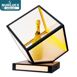 Stainless Steel champagne light base glorifier led hennessy bottle presenter