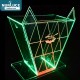 Customized Nightclub Bar LED Promotional Supplies LED DJ Booth Facade High Quality Custom Design Night Bar Acrylic Led Booth, Different Sizes Night Club Dj Booth Suitable For Bars