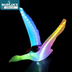 New Led Luminous Swan Wine Bottle Presenter Rechargeable Champagne Glorifier Display Stand Wine Rack For Nightclub Party Lounge